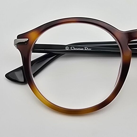 *SOLD*Christian Dior Dioressence 5 581 Havana Black Eyeglasses Frame w Case 49mm - Picture 13 of 16
